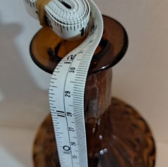 Large Amethyst Glass Decanter/Genie Bottle - Picture 2 of 6